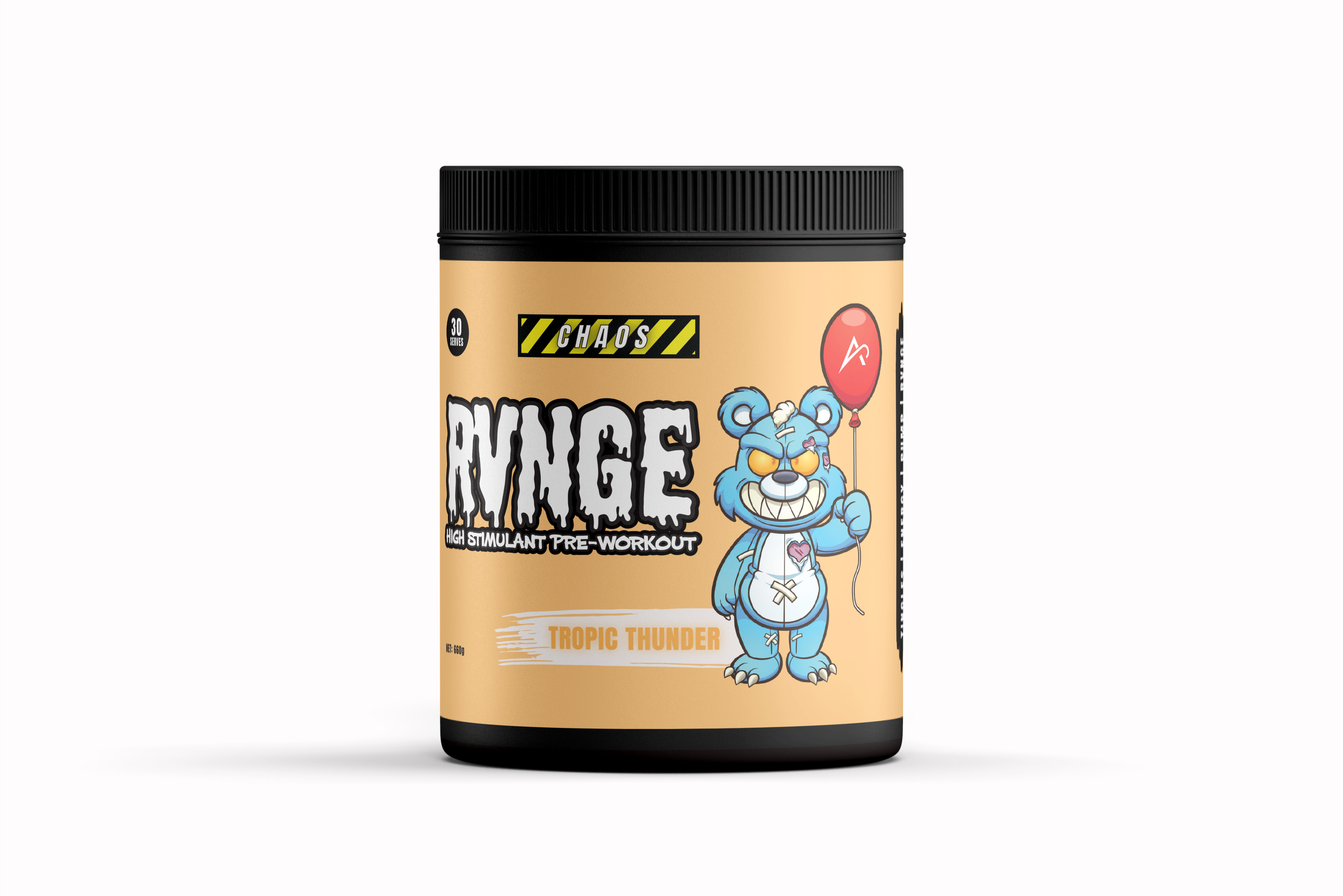 RVNGE High Stimulant Pre-Workout 630g (Tropic Thunder)